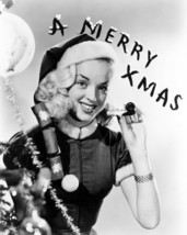 Diana Dors 8X10 Merry Christmas Publicity Photo - £7.85 GBP