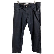 Izod Support Flex chino Pants Trousers Navy Blue 36 x 30 - $18.72