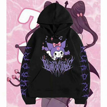 HOUZHOU  Hoodies Kawaii Harajuku Oversized Sweatshirt  Graphic Y2k Hoodie Fashio - £74.46 GBP