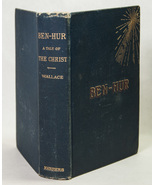 Ben Hur A Tale of the Christ Lew Wallace 1887 Harpers HC - $5.99