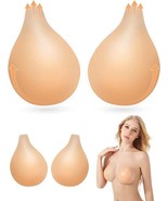 Adhesive Strapless Bra 2 Pair Invisible Push Up Sticky Bra Backless (Fit... - £14.45 GBP