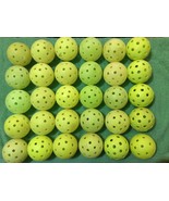 30 USED PICKLEBALLS - FREE SHIPPING - ACTUAL BALLS BEING SHIPPED  - $21.94