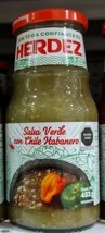 3X Herdez Salsa Verde Con Chile Habanero Green Salsa - 3 De 453g c/u - Free Ship - £21.06 GBP