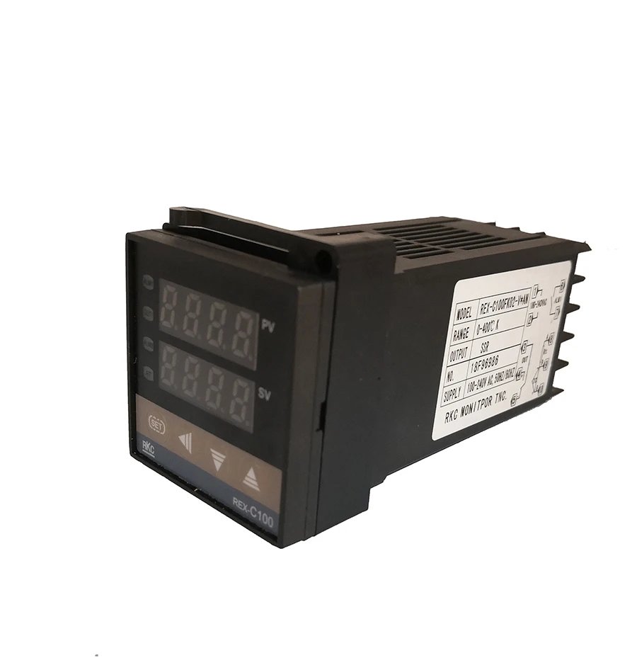 REX-C100 Digital PID Thermostat Temperature Controller digital REX-C100/ 40A SSR - £203.15 GBP