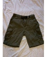 MENS OFFICIAL BOY SCOUTS OF AMERICA FOREST GREEN RELAXED MEDIUM SHORTS W... - $526.44 MXN