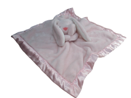 Carters Pink Bunny Rabbit Plush Sleeping Closed Eye Security Blanket Lov... - $29.69