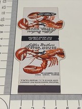 Front Strike Matchbook Cover  Loffler Brothers Oyster House  Coral Gables,Fl gmg - £9.79 GBP