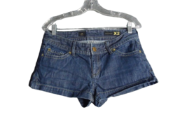 Stella X2 Quality Denim Booty Shorts Dark Wash Womens Size 8 - £12.24 GBP