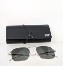 Brand New Authentic Mont Blanc Sunglasses MB 0218 001 53mm Frame 0218 - £155.74 GBP