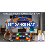 Wireless Double Dance Mat for TV Adults Kids, Plug &amp; Play Somatosensory ... - $3,092.37 MXN