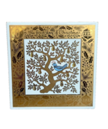 Vintage Christmas Partridge In A Pear Tree Trivet Tile Decoration - $557.18 MXN
