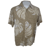Cubavera Men Hawaiian camp shirt p2p 22 M aloha luau tropical abstract v... - £15.45 GBP