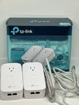 TP-LINK AV2000 2-Port Gigabit Passthrough Powerline Starter Kit TL-PA9020P KIT - $41.77