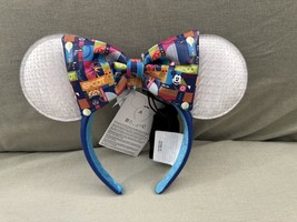 Walt Disney World Epcot Minnie Mouse Ears Light Up Headband NEW