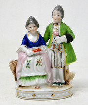 Vintage Occupied Japan Porcelain Colonial Couple - £11.71 GBP