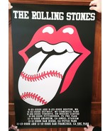 Rolling Stones Poster The Concert Tour Detroit Boston Toronto San Diego ... - £107.79 GBP