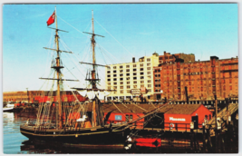 Postcard Tea Ship Replica Boston Tea Party Ship and Museum Massachusetts - £4.26 GBP