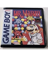 Dr. Mario Case Box ONLY Custom Clamshell Design For Nintendo Game Boy - $19.47 CAD