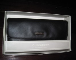 Liz Claiborne Genuine Leather Black Ladies Wallet c/w Box - £27.97 GBP