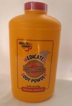 Health Smart Medicated Talc Body Powder Original Strength 10oz - £14.90 GBP