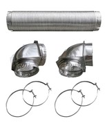 Builder&#39;s Best 110050 Semi-Rigid Dryer Vent Kit with Close Elbow - $82.54