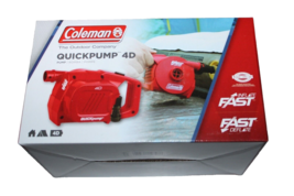 Coleman Quickpump 4D Handheld Battery Powered Air Pump for Inflatable Ma... - £27.66 GBP