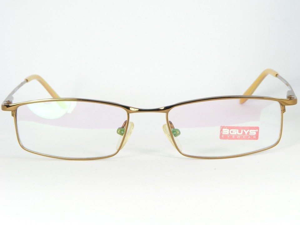 NEW 3GUYS EYEWEAR 3G1928 05 BRONZE EYEGLASSES GLASSES METAL FRAME 50-18-135mm Item image 2