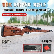 Building Blocks Sets for SWAT Mauser 98K Sniper Rifle Guns DIY Model Bri... - £58.32 GBP