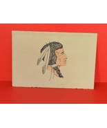 Lithographs/Prints-Drawing/Art/ Native American by Van Gronigen - $18.33 CAD