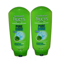 Lot of 2 Garnier Fructis Strengthening Conditioner Pure Shine Weightless Hair - £21.99 GBP