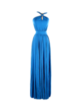 NWT Rachel Pally Long Marlien in Mykonos Keyhole Halter Tank Maxi Dress S $238 - £65.75 GBP