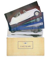 1950 Jaguar UK XK120, 14 x 7.5 in card portfolio in envelope with insert plates - £230.68 GBP