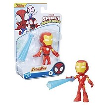 Spider-Man Marvel Spidey and His Amazing Friends Iron Man 3&quot; Action Figure 3+ - £11.07 GBP