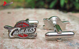 Cleveland Cavaliers Basketball Cufflinks - Wedding, Graduation, Dad&#39;s Gifts - $3.95