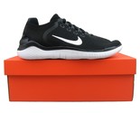 Nike Free RN 2018 Running Shoes Men&#39;s Size 13 Black White NEW 942836-001 - £50.83 GBP