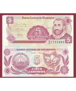 10 notes - Nicaragua P168, Francisco Cordoba  / national flower 1990, UNC - $12.00