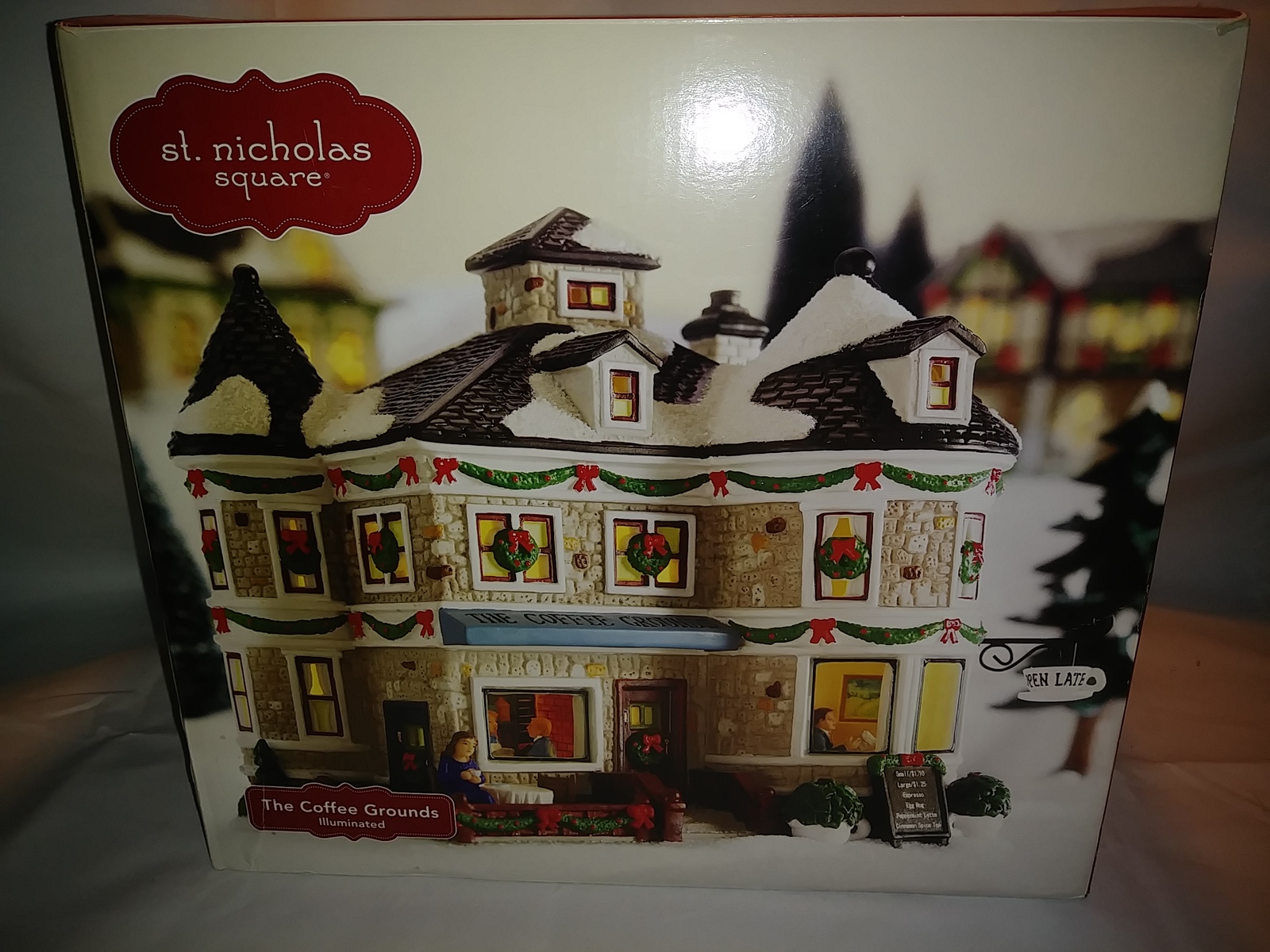 Kohl&#39;s St Nicholas Square The Coffee Grounds (retired) - $55.00