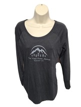 Yosemite CA The View from Above Womens Small Gray Long Sleeve TShirt - £11.73 GBP