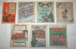 Lot Of 6 Anderson Independent Mail Sc Newspaper Christmas Carol Books + Bonus - £15.73 GBP