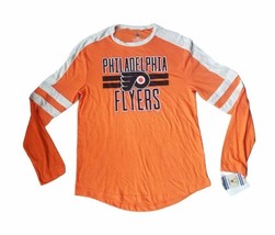 Fanatics Brand NFL Philadelphia Flyers Vintage Logo Orange Long Jersey M... - $473.98 MXN+