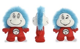 Aurora World Dr Seuss Thing 1  and  2  Plush Reversible Two Sided Double Dood 9&quot; - £10.95 GBP