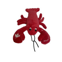 Prince Edward Island Lobster Plush 14" Red Plush Stuffed Toy Nova Scotia Canada - $17.18