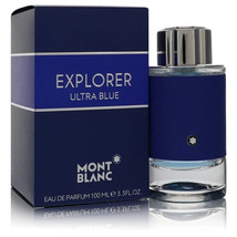 Mont Blanc Explorer Ultra Blue 3.3 / 3.4 oz EDP Men Cologne New Fragrance In Box - £32.98 GBP