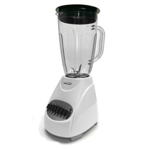 Brentwood 12 Speed Blender with Plastic Jar in White - £50.74 GBP