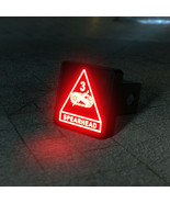3rd Armored Division LED Hitch Cover - Brake Light - $69.95