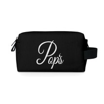 Accessories Bag Travel Pouch, Pop Print - Self Care Gift for Him - Black - £21.78 GBP