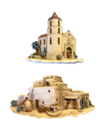 Vintage Burwood Adobe Pueblo Mexican Home Church Wall Hanging Southweste... - $27.69