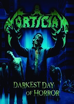MORTICIAN Darkest Day of Horror FLAG CLOTH POSTER BANNER CD DEATHGRIND M... - £15.63 GBP
