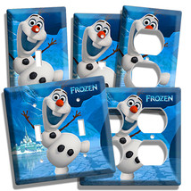 Disney Frozen Snowman Olaf Kids Bedroom Light Switch Outlet Plates Room Decor - £4.47 GBP+