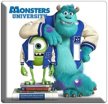MONSTERS UNIVERSITY MIKE SULLY LIGHT SWITCH COVER OUTLET BOYS ROOM DECOR... - $13.01+